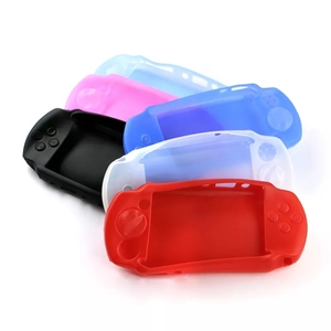 สำหรับ PSP1000 PSPE1000 PSP E1000อัลตร้า ThinSoft ซิลิโคนสำหรับ Sony PSP1000 Gamepad คอนโซลสีผิวยาง - Product Image 1