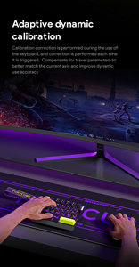 ZIFRIEND M30HE One-handed Magnetic Switch Mechanical <strong>Keyboard</strong> RGB 29 Keys Smart Speed Quick Trigger Gamer Gaming <strong>Keyboard</strong>