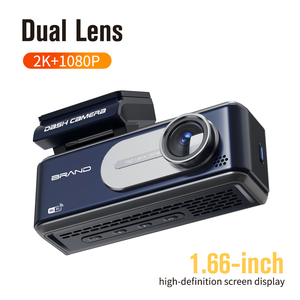 Nueva llegada 2K + 1080P 3,2 pulgadas IPS pantalla coche Cámara Grabación en bucle 24h WIFI enlace - Product Image 5