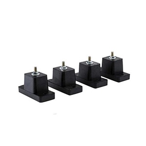 Mini Split klima yoğuşturucu temel kauçuk ürünleri için kauçuk titreşim İzolatör montaj braketi - Product Image 5
