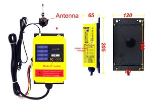 A211Yファクトリーオートメーション電子ワイヤレスリモートコントロール緊急停止機能付きコンタクター内蔵 - Product Image 2