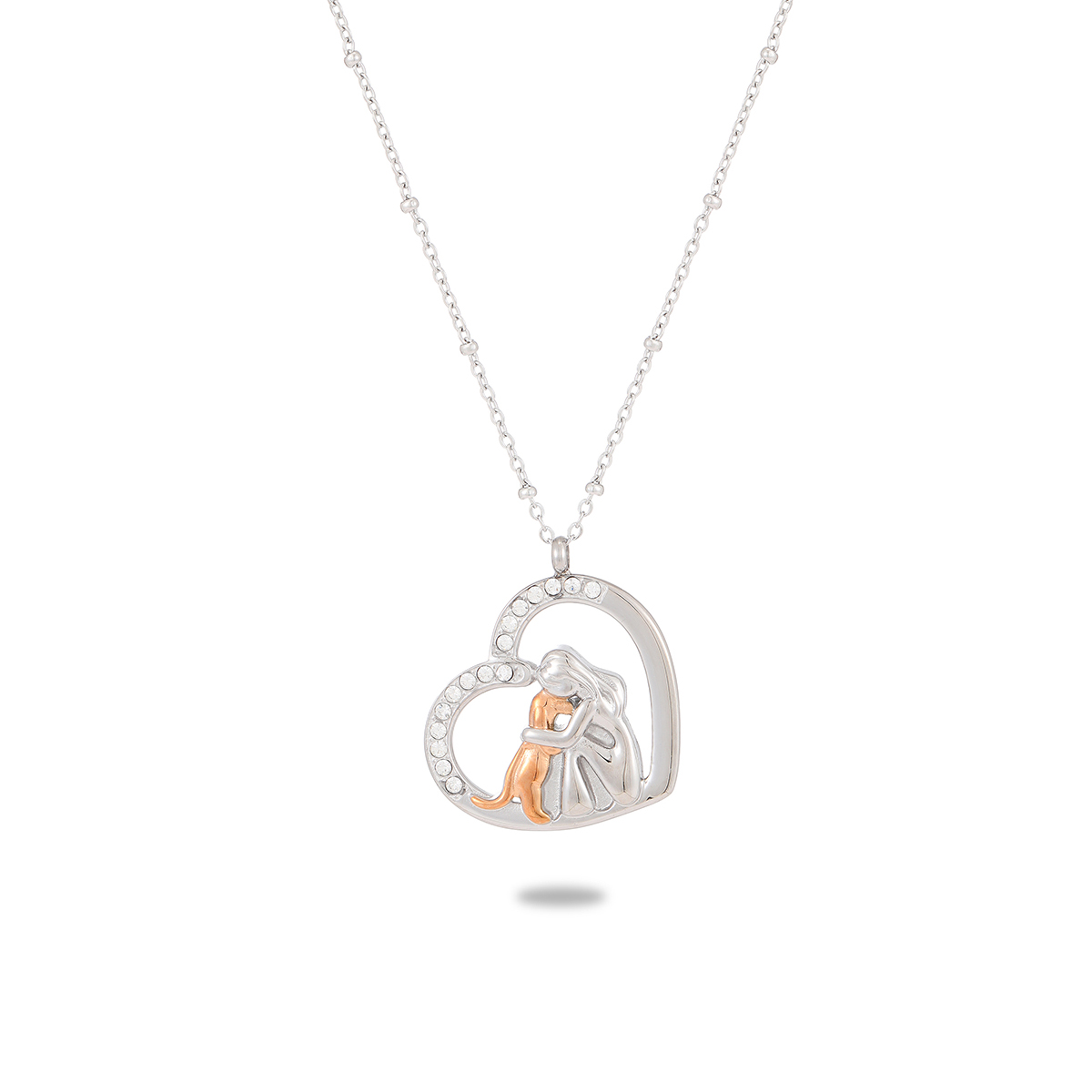 NMSN-A1410-3-silver avec or rose