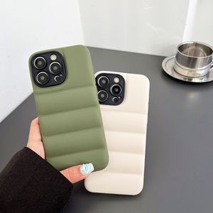 3D aşağı ceket TPU tasarım 2 in 1 kirpi telefon iPhone için kılıf 15 14 13 12 11 Pro Max XR XS toplu şok geçirmez yumuşak kapak korumak - Product Image 3