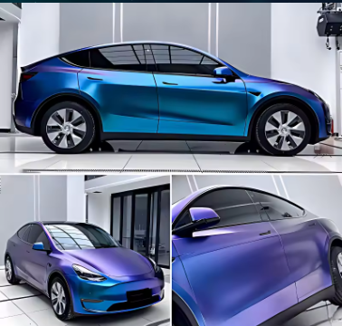 Matte-purple Blue