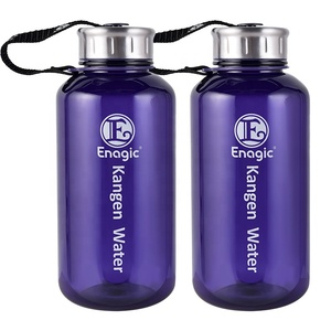 500ml 1000ml Kangen Tritan בקבוק מים יכול להיות מותאם אישית לוגו