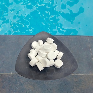 Chất Lượng Cao Clo Hóa Chất 3 Inch Máy Tính Bảng <span class=keywords><strong>Tcca</strong></span> 90 Clo Máy Tính Bảng 3G Mà Không Cần Trichloroisocyanuric Axit - Product Image 1