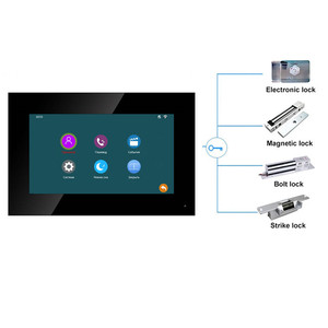 Videoportero de color inalámbrico Intercomunicador de video de comunicación bidireccional Intercomunicador de alta calidad TFT LCD de 7 pulgadas