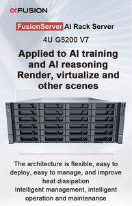 New xFusion High Performance Nas System <strong>Computer</strong> Servers for Sale Deeepseek 256Gb <strong>Network</strong> Gpu Ram Strong 4K Prices Pro V5 Server - Product Image 3