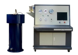 Máquina de prueba de presión de aire hidrostática de cilindro de gas, utilizada para presión a largo plazo y tubería de plástico y prueba de rotura de tubería compuesta