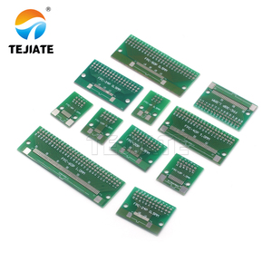 Ffc/FPC Adapter Board để trực tiếp cắm 1.0mm Cáp PCB chế tạo tấm Hàn 2.54mm thẳng kết nối - Product Image 3