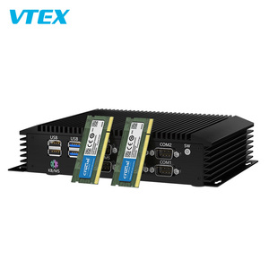 Nuc Mini Fanless Embedded PC mit Rs485 16GB Bester Linux Rs232 Gamer Computer Industrial Fanless Mini Pc - Product Image 1