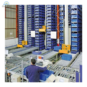 Sistema de estantería de almacén automatizado ASRS personalizado que ahorra trabajo Material de acero para un almacenamiento logístico eficiente - Product Image 1