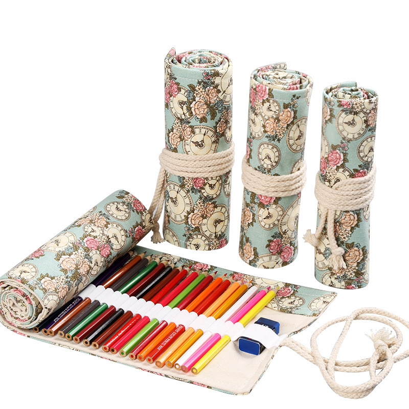 Clock Pencil Holder