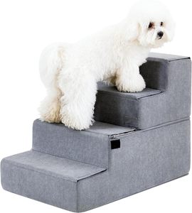 Yatak kanepe için Pet merdiven kanepe sandalye küçük orta köpekler kediler için Pet adımlar kaymaz alt büyük adım - Product Image 1