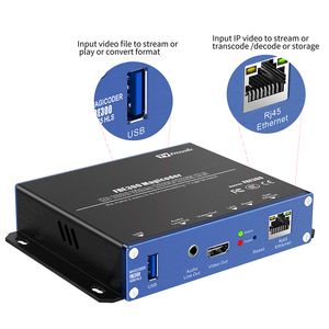 Fmuser FBE-300 H264 H265トランスコーダープレックスハードウェアビデオ変換awsエラスティックトランスコーダー - Product Image 3