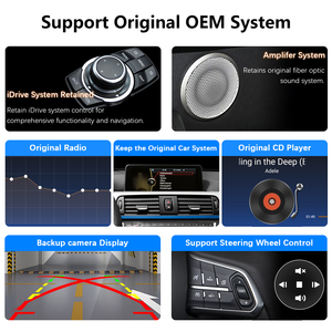 Snapdragon 665 <span class=keywords><strong>Android</strong></span> 14 cho BMW 3 4 Series F30 F31 F32 F33 F34 F36 không dây Apple Carplay đa phương tiện màn hình - Product Image 5