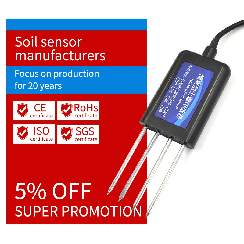 8 in 1 SALINITY PH NPK INTEGRATED SOIL SENSOR