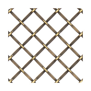 Designer Inspired Custom Project <strong>Biomimetic</strong> Flowing Woven Fractal Lighting Effect Building Facade Cladding Grid Cutting Welding