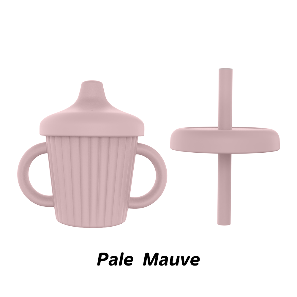 Taza color malva pálido
