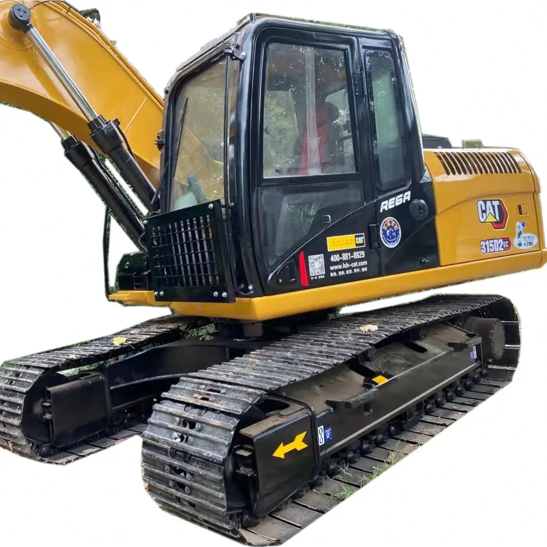 Belle pelleteuse d'occasion Caterpillar en état de fonctionnement à vendre Machine à creuser utilisée 15 tonnes CAT315 CAT315D