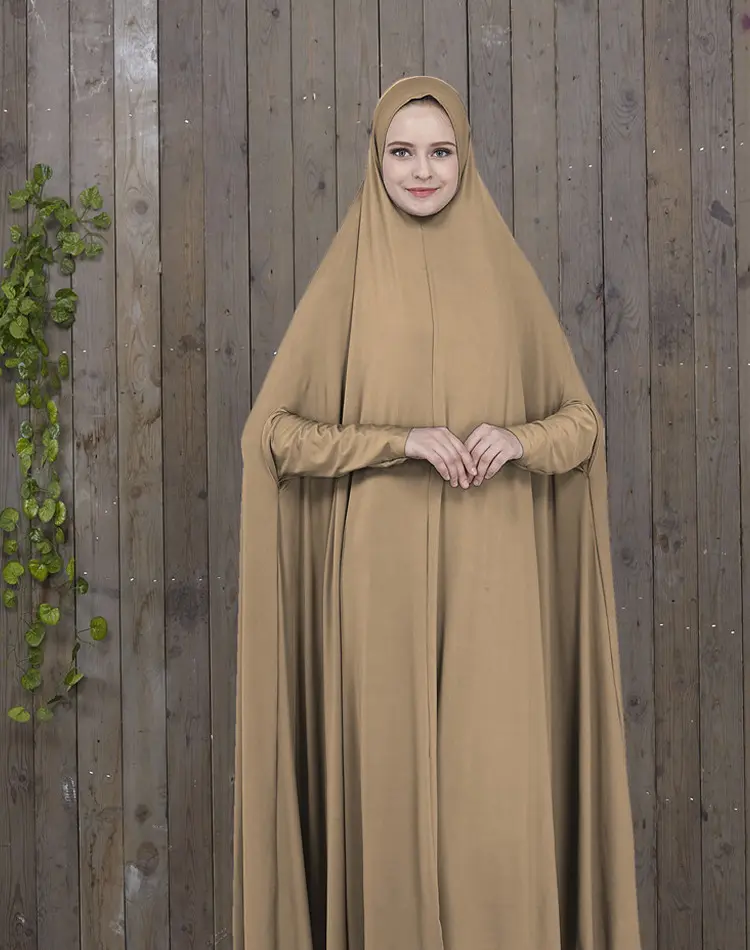 Robe Hijab pour femmes, habit de prière musulman, vêtements islamiques, Abaya pour prière, dubaï, turquie, Jubah, nouvelle collection, YMY122
