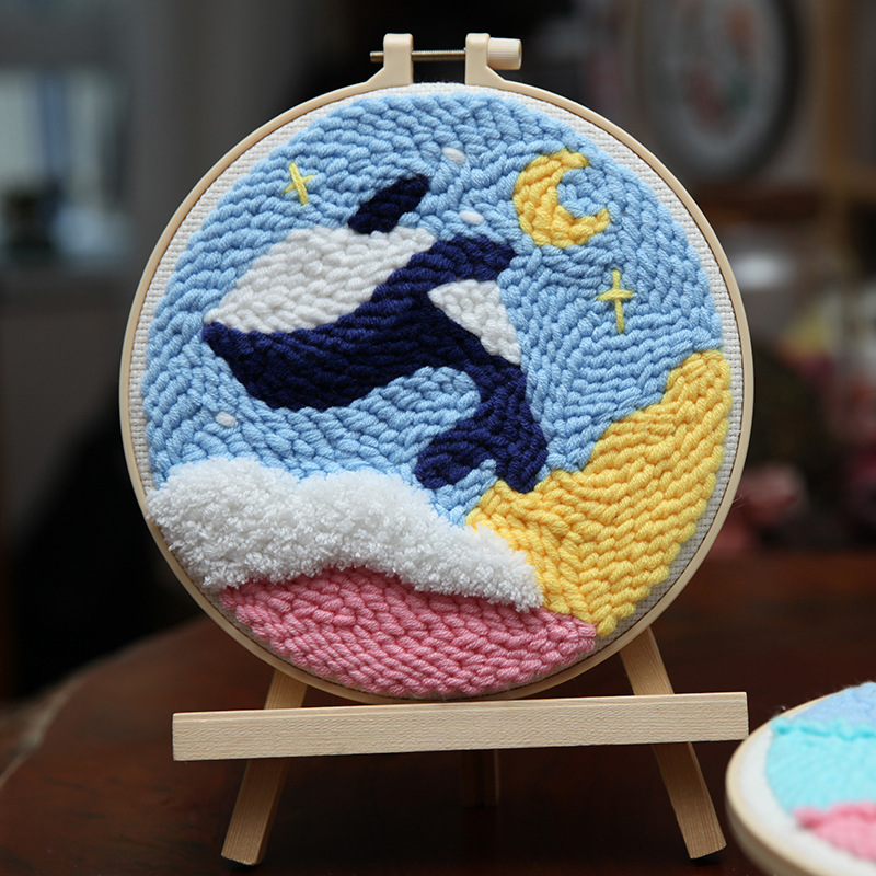 whale 1 - thick yarn