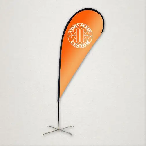 Special Promotional Flag Outdoor or Indoor Display Stand Teardrop Flag Replacements