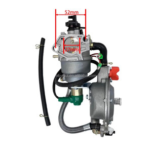 ชุดแปลงโช้คเชื้อเพลิงคู่คาร์บูเรเตอร์ LPG NG 4.5-5.5KW ชุด GX390 188F ด้วยโซลินอยด์เครื่องยนต์กำเนิด - Product Image 3