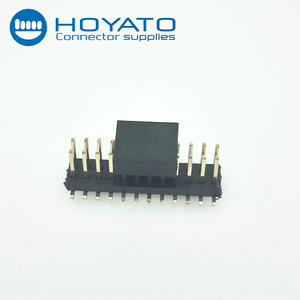 PCBใช้1.27มิลลิเมตรกดพอดีตรงแถวเดี่ยวหัวขา40ขาชายหัวเชื่อมต่อ - Product Image 3