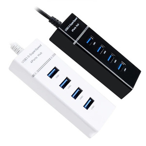 4端口USB3.0笔记本电脑分路器集线器扩展器USB集线器高速usb电脑分路器3.0集线器适配器 - Product Image 4