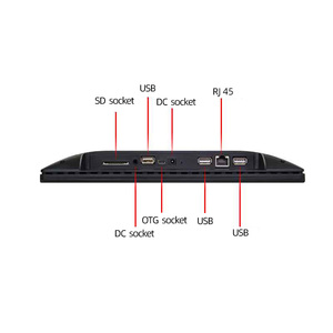 BVS 10.1 inç dokunmatik ekran bilgisayar rj45 gömülü endüstriyel all in one PC Android RK3288 RK3568 dokunmatik endüstriyel panel pc - Product Image 6