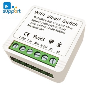 Ewelink 16A迷你智能WiFi开关模块DIY墙壁开关无线双向控制Alexa支持无电源监视器迷你 - Product Image 1