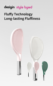 <strong>Big</strong> Bend Rib Massage Comb Gift for Women's Long Roots Fluffy Hair Artefact Hollow <strong>Blast</strong> <strong>Furnace</strong> Top Comb