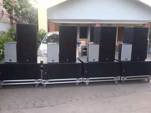 Altavoz profesional dual de 15 pulgadas de largo alcance, sistema de sonido para estudio y eventos al aire libre, multiusos - Product Image 6