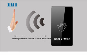 Wave to <strong>Open</strong> 3~30m No Touch <strong>Exit</strong> <strong>Button</strong> Door <strong>Exit</strong> <strong>Button</strong> for Access Control Touchless Infrared Sensor <strong>Exit</strong> <strong>Push</strong> <strong>Button</strong> - Product Image 5