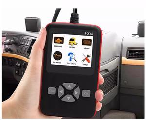 Herramienta de diagnóstico de camiones compatible con varios idiomas, escáner OBD2 y dispositivo de codificación para camiones de servicio pesado - Product Image 3