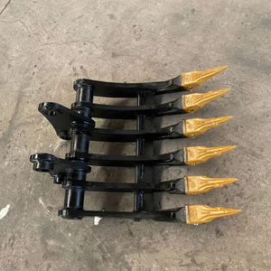 工厂价迷你挖掘机根耙附件挖掘机抓斗耙铲斗用于工程机械 - Product Image 2