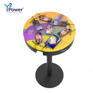 Y2 Power RIO Charging Table PT-R007-Y2 with Wireless Charging Pad and Retractable <strong>Cables</strong> <strong>Tidy</strong> &amp; Clean Design Good for Restaurant - Product Image 5
