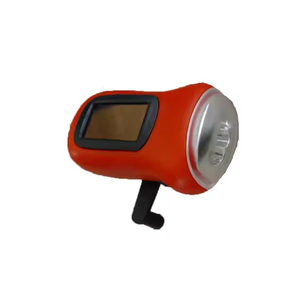 <strong>LED</strong> Torch Dynamo Torch Light Hand Crank Flashlight Solar Power <strong>Wind</strong> <strong>up</strong> Flashlight for Outdoor Camping Fishing Emergency Lamp - Product Image 1