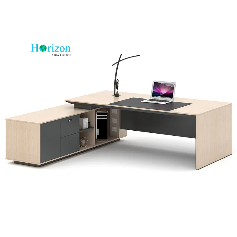 1.8M 2M 2.2M 2.4m tùy chỉnh kích thước quản lý bảng melamine nội thất văn phòng bàn hiện đại bàn văn phòng điều hành