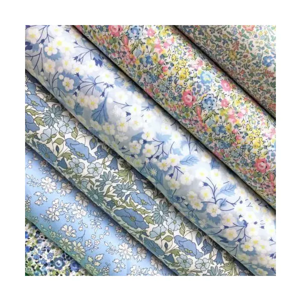 New products customized print 100% cotton woven floral cotton poplin fabric for dress