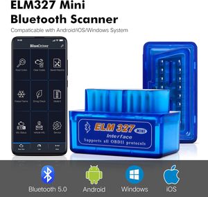 ViaBecs Professional for Bluetooth Mini ELM327 OBDIIカー診断スキャンツールは、Torque ProアプリがAndroid用コードを読み取ります - Product Image 5