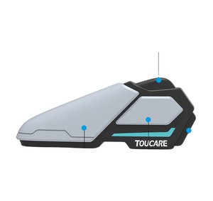Intercomunicador Bluetooth para motocicleta T10S 4 Riders con sistemas de comunicación inteligentes con cancelación de ruido para compartir música, novedad - Product Image 1