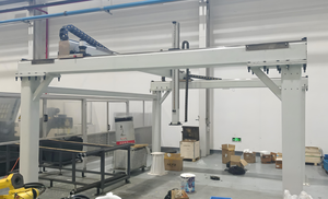 Manipulador de pórtico automático personalizado profesional, Robot de paletización para cargar núcleo de engranaje de descarga, placa de acero de 5 10 toneladas