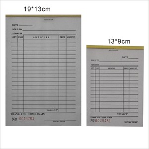 Xiuhu สมุดสั่งซื้อใบเสร็จแบบกระดาษคราฟท์จากฟิลิปปินส์ใบเสร็จใบเสร็จใบแจ้งหนี้สมุดสั่งซื้อหนังสือ - Product Image 1