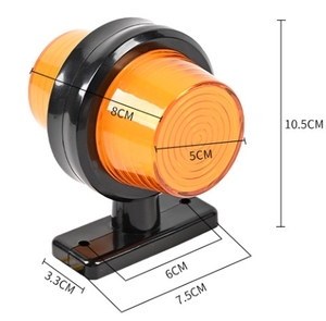 ไฟคาดเอว LED 12V/24V, ชุดตัวอักษรสองทางรถบรรทุกไฟแสดงความกว้างสองทางไฟคาดเอว
