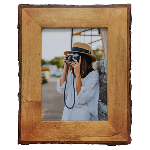 Custom A3 A4 4x4 5x7 8x10 11x14 Direct Sale Natural Wooden Photo <strong>Frame</strong> Commemorative Nostalgic Desktop Photo <strong>Frame</strong> Photo <strong>Frame</strong> - Product Image 1