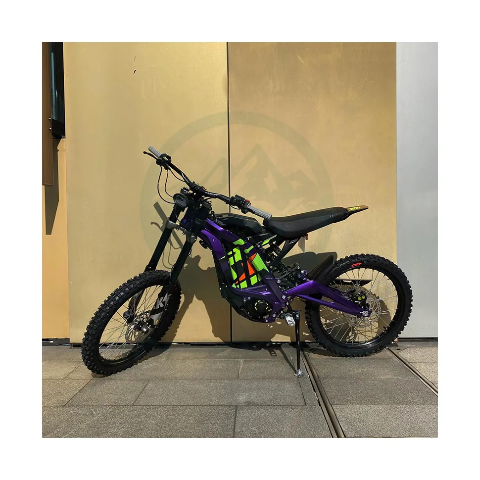 2024 دراجة كهربائية LightBee X 60 فولت 40 أمبير سرعة سريعة 6000 وات سرعة 80 كم/س دراجة كهربائية للطرق الوعرة سور رون دراجة كهربائية