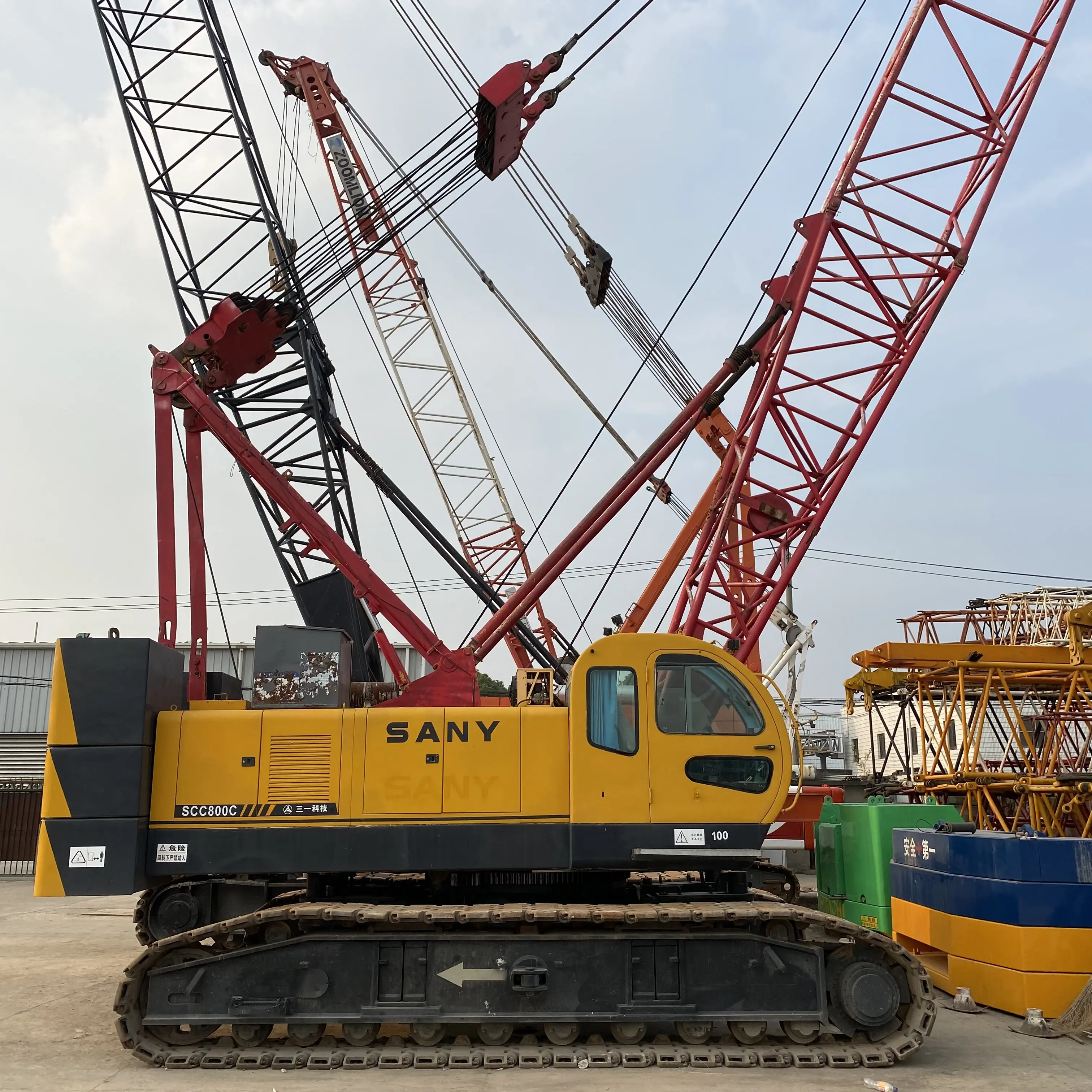 Sany SCC800 80 Tons crawler crane
