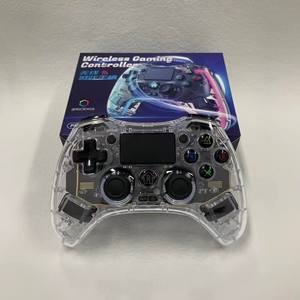 Controller di respirazione Wireless BT trasparente con luce RGB per PS4 Joysticks Controller di gioco per PS3 Switch PC TV Android IOS - Product Image 3